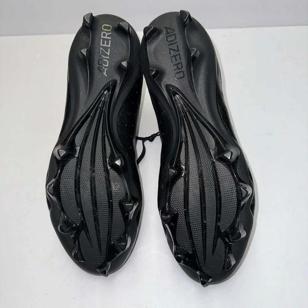 Adidas Adizero Chaos Mid Black Silver‎ Football Cleats Men's Size 13 ID9103 NEW